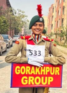 Gorakhpur News - गणतंत्र दिवस परेड के लिए सेंट एंड्रयूज कॉलेज की NCC कैडेट वंशिका चयनित